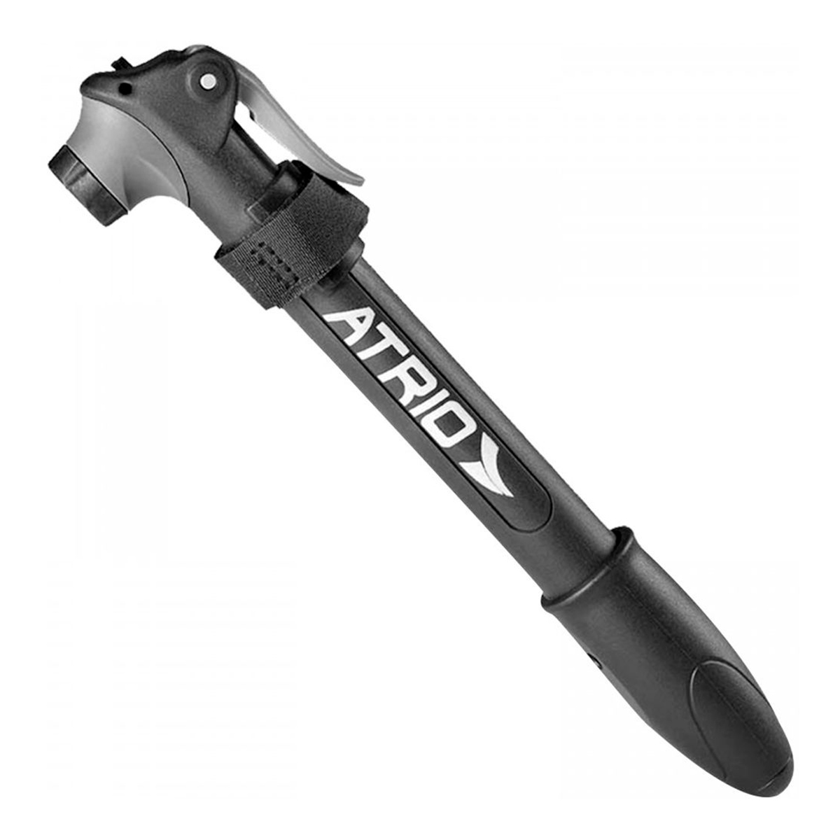Bomba de Ar para Bicicleta - para válvula Presta ou Schreder - com Velcro - Multilaser Atrio BI143