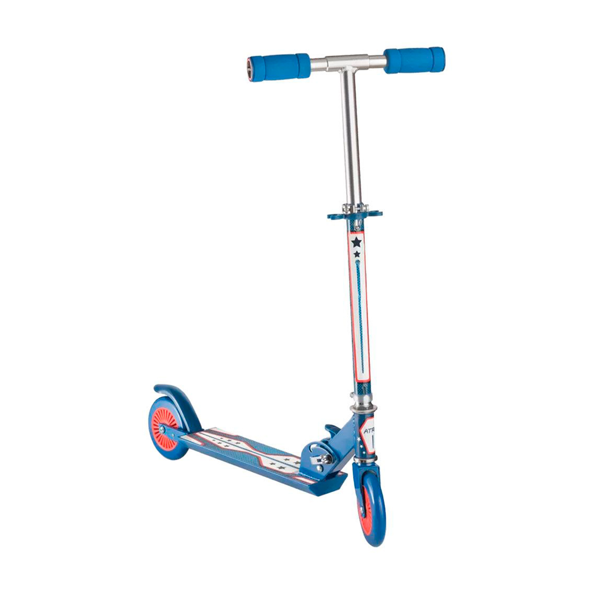 Patinete Infantil Multilaser Atrio ES108 - Dobrável - Guidão ajustável - Suporta até 50Kg - Azul