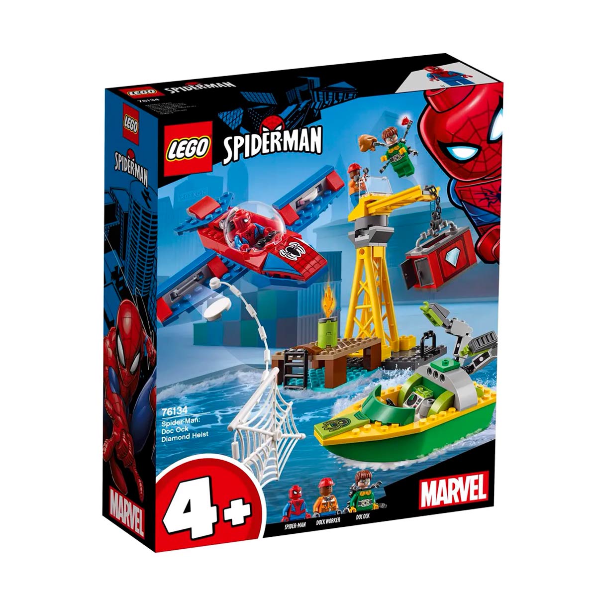 LEGO Marvel Super Heroes - Homem-Aranha contra Doutor Octopus - 76134