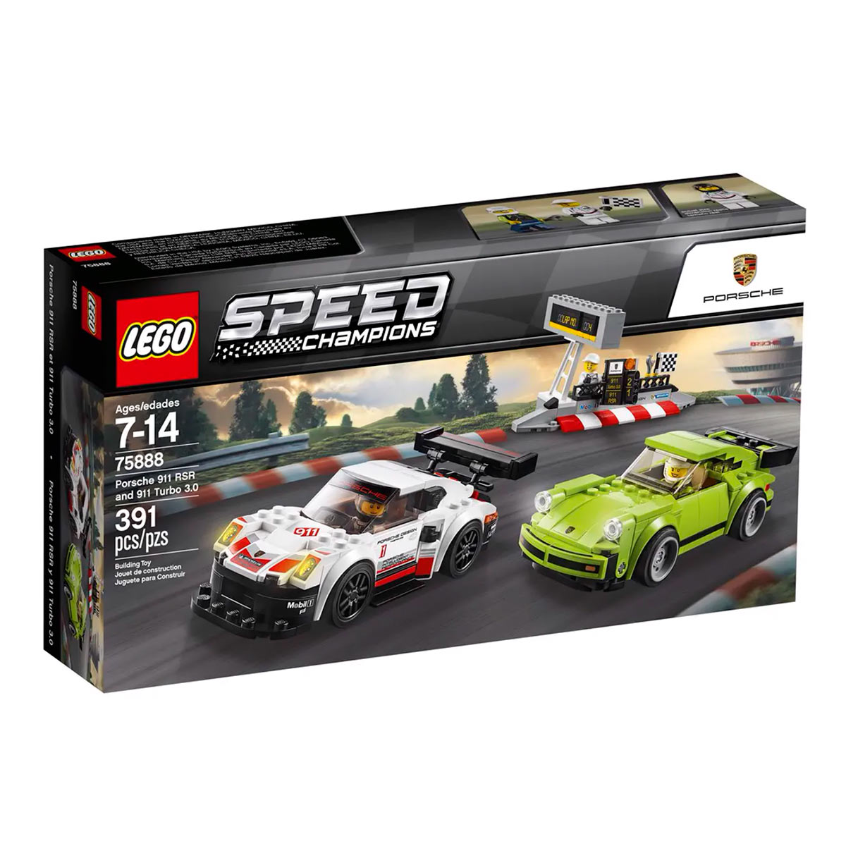 LEGO Speed Champions - Porsche 911 RSR e 911 Turbo 3.0 - 75888