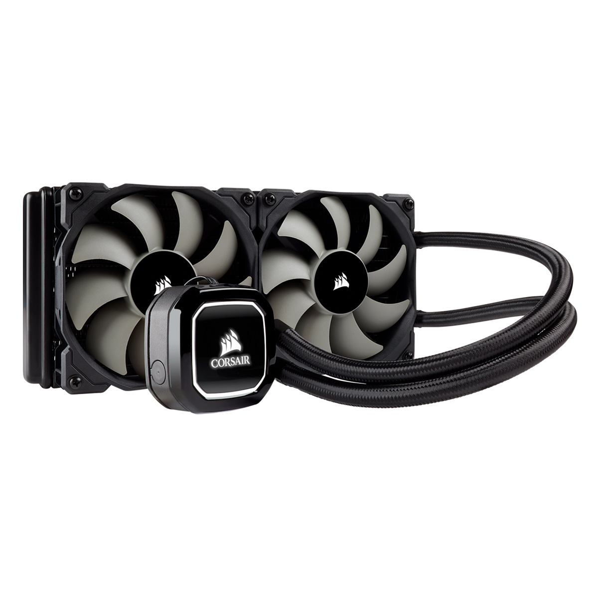 Water Cooler Corsair Hydro Series H100X - Cooler para Processador AMD / Intel - LED Branco - CW-9060040-WW