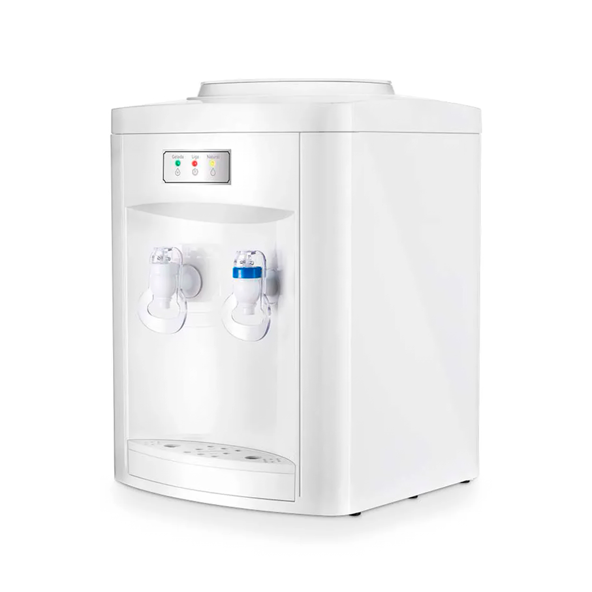 Bebedouro Eletrônico - 127V - 65W - Água Natual ou Gelada - Suporta Galão de até 20 Litros - Branco - Multilaser BE011