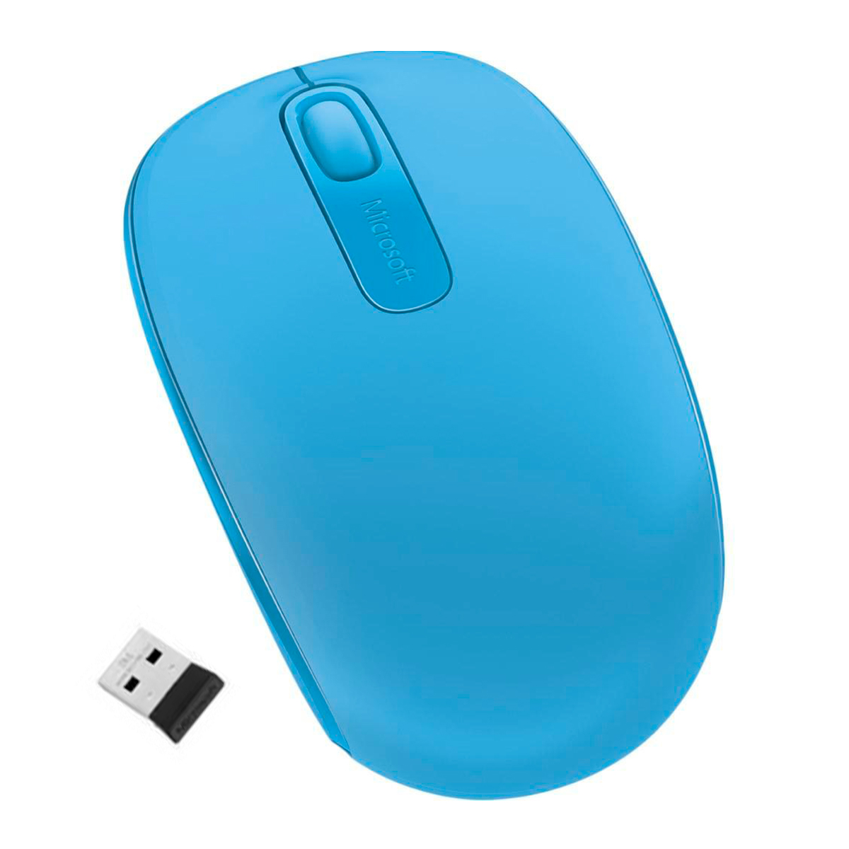 Mouse sem Fio Microsoft Mobile 1850 - Azul Turquesa - U7Z-00055