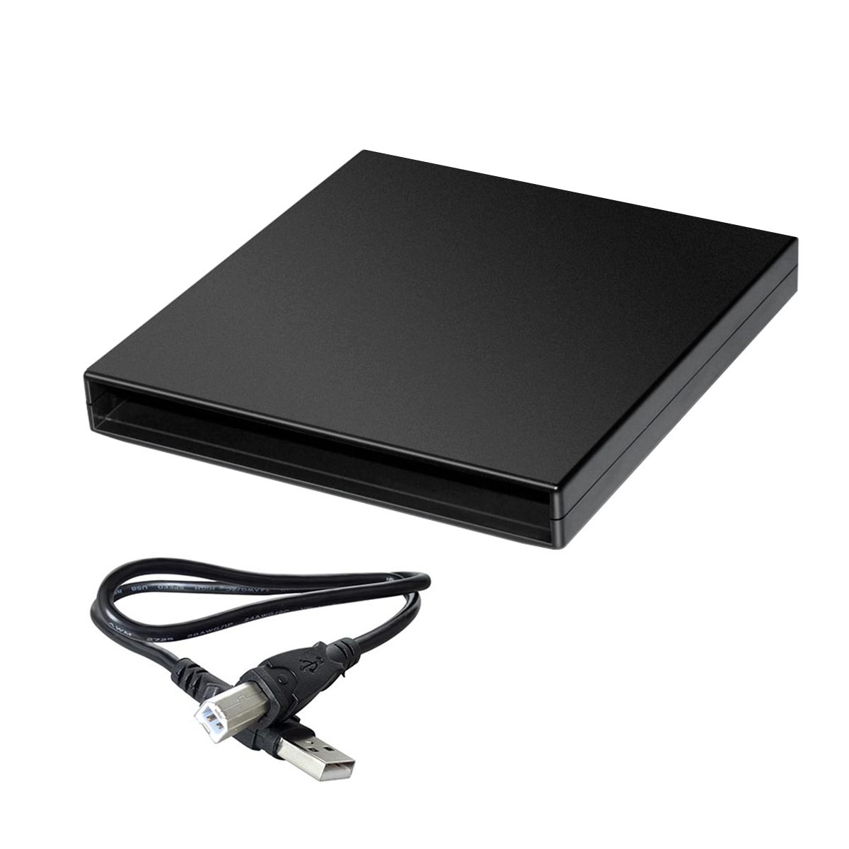 Case para DVD Slim - Portátil USB - Para DVD de notebook