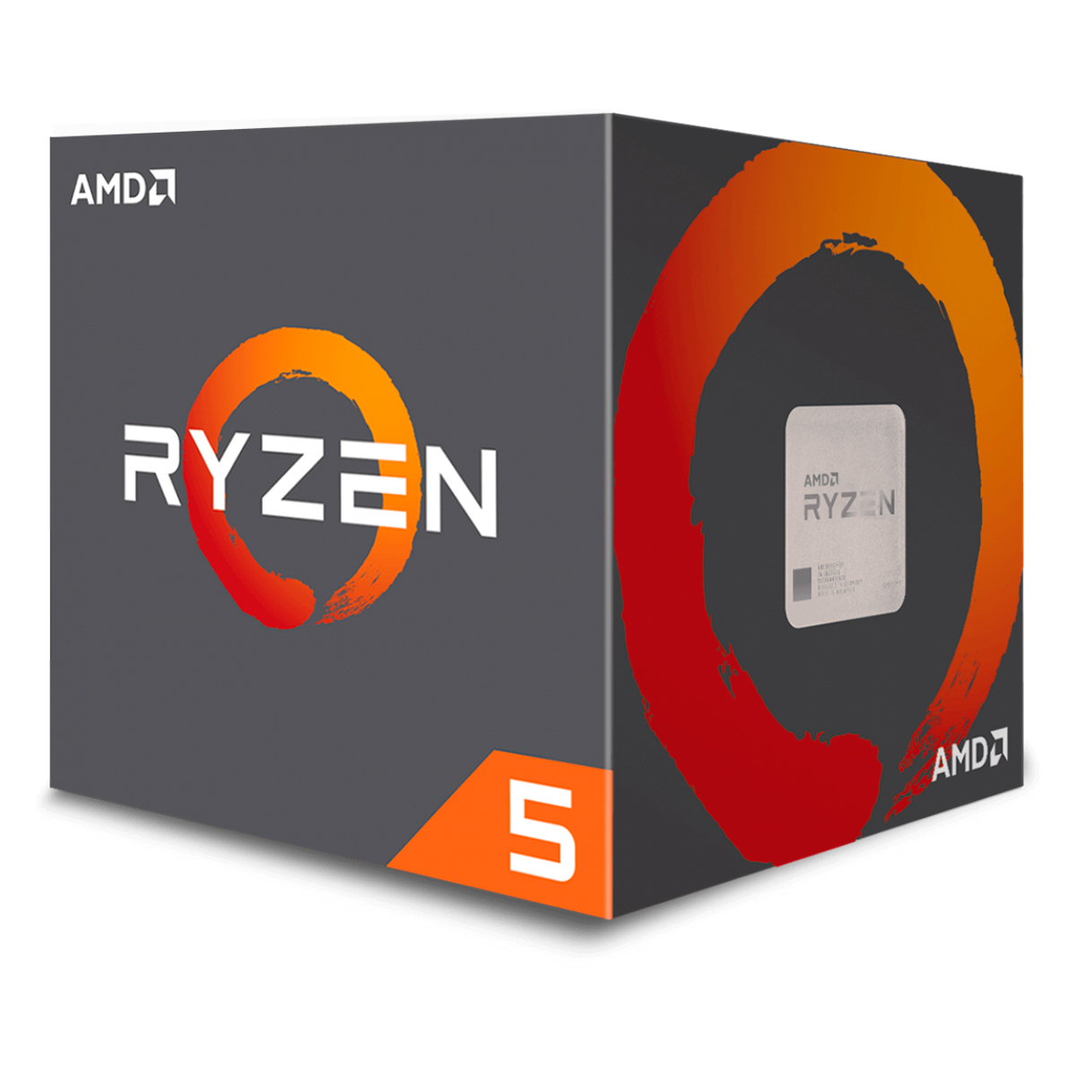 AMD Ryzen 5 2600X Hexa Core - 12 Threads - 3.6GHz (Turbo 4.25GHz) - Cache 19MB - AM4 - TDP 65W - YD260XBCAFBOX - sem gráfico integrado