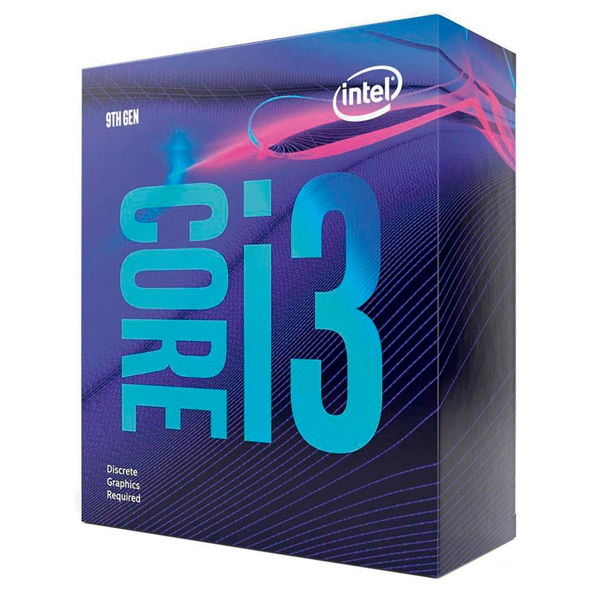 Intel® Core i3 9100F - LGA 1151 - Quad Core - 3.60GHz (Turbo 4.2 Ghz) - cache 6MB - 9ª Coffee Lake Refresh - BX80684I39100F