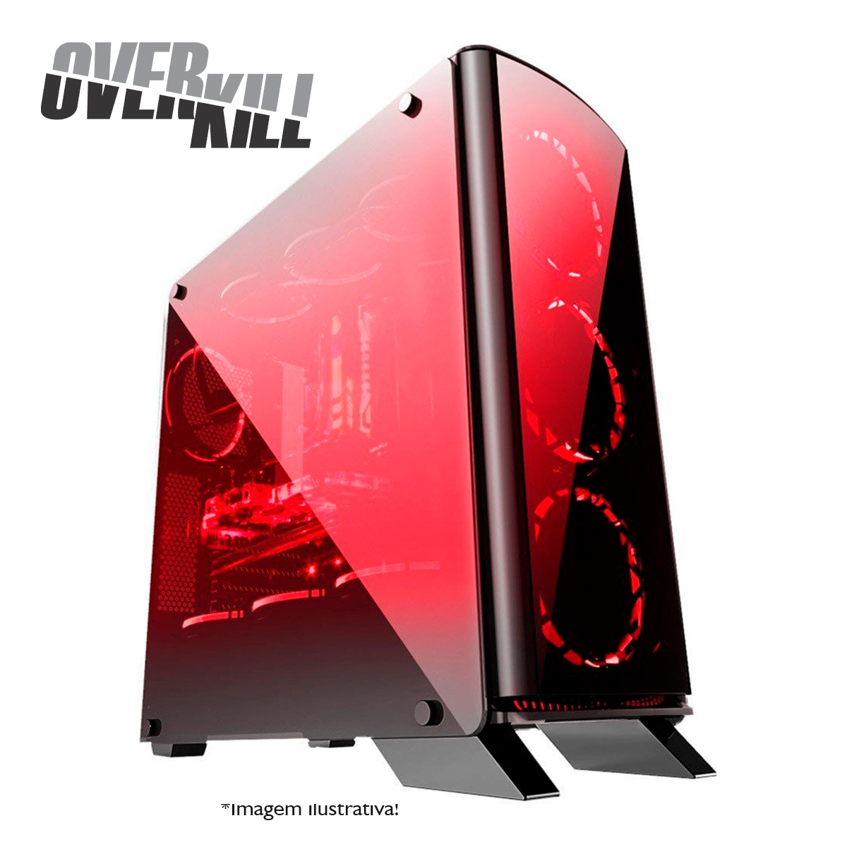 PC Gamer Bits Overkill - Intel® i9 9900K, 16GB, HD 2TB + SSD 480GB, GeForce RTX 2080 8GB