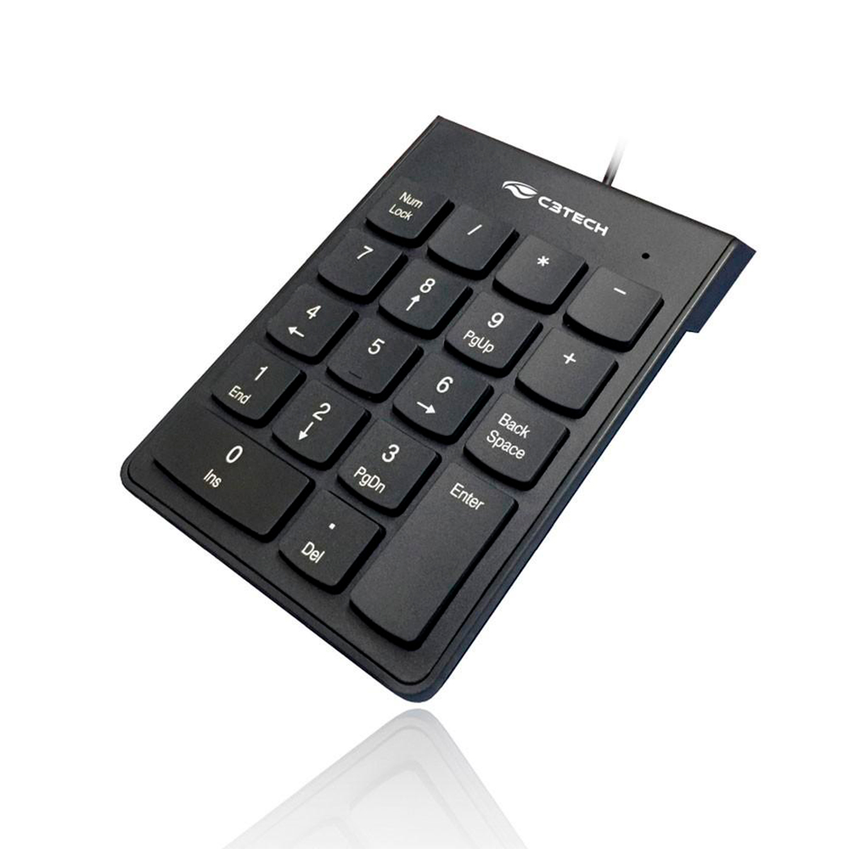 Teclado USB Numérico USB C3Tech - KN-10BK