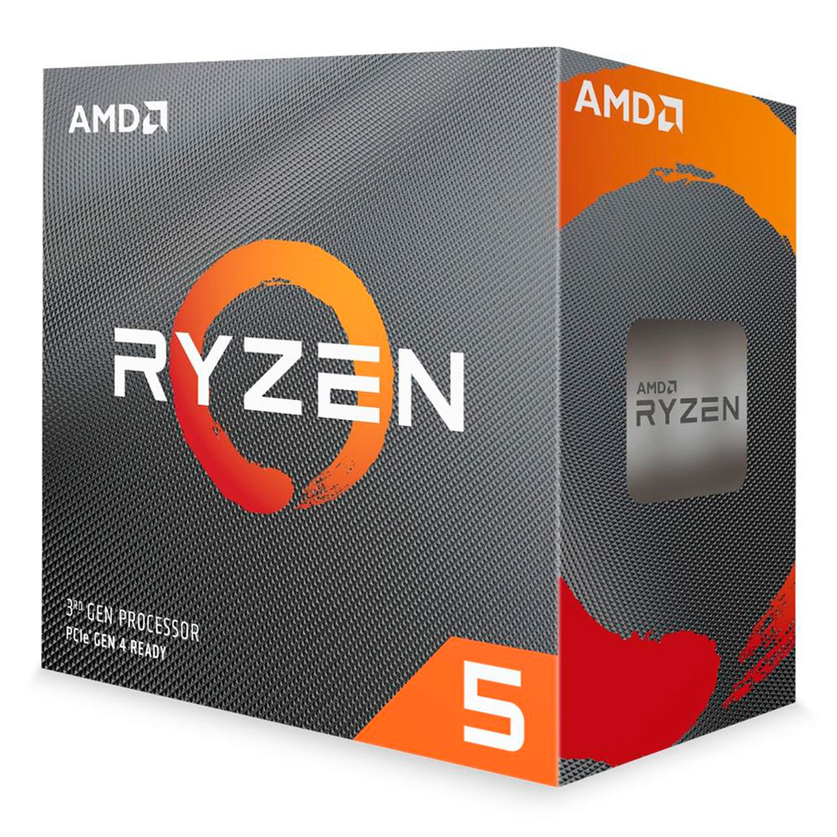 AMD Ryzen 5 3600 Hexa Core - 12 Threads - 3.6GHz (Turbo 4.2GHz) - Cache 32MB - AM4 - TDP 65W - Wraith Stealth Cooler - 100-100000031BOX - sem gráfico integrado