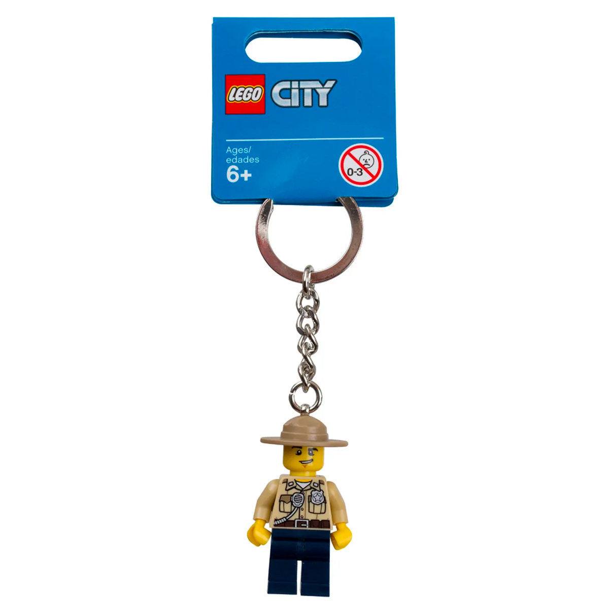LEGO - Chaveiro - City - Polícia do Pântano - 853463