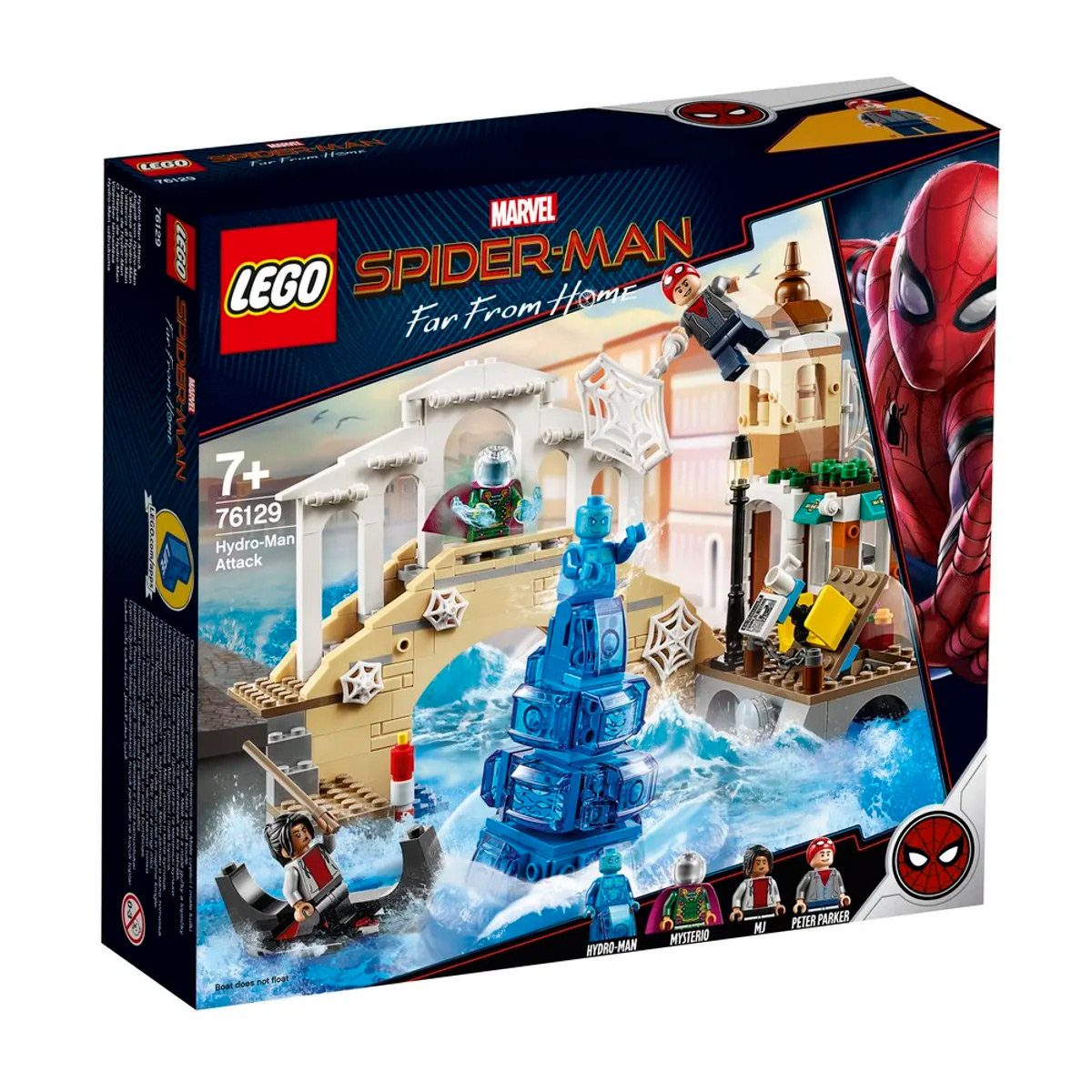 LEGO Marvel - Homem-Aranha: Longe de Casa - Ataque do Homem-Hídrico - 76129