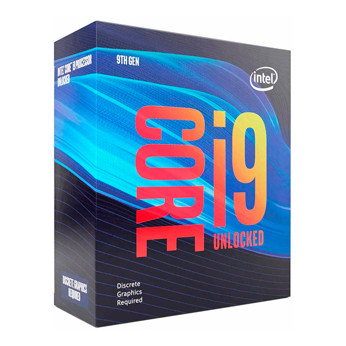 Intel® Core i9 9900KF - LGA 1151 - Octa Core - 3.60GHz (5.0GHz Turbo) - Cache 16MB - 9ª Geração Coffee Lake Refresh - BX80684I99900KF - sem Gráfico integrado e Cooler