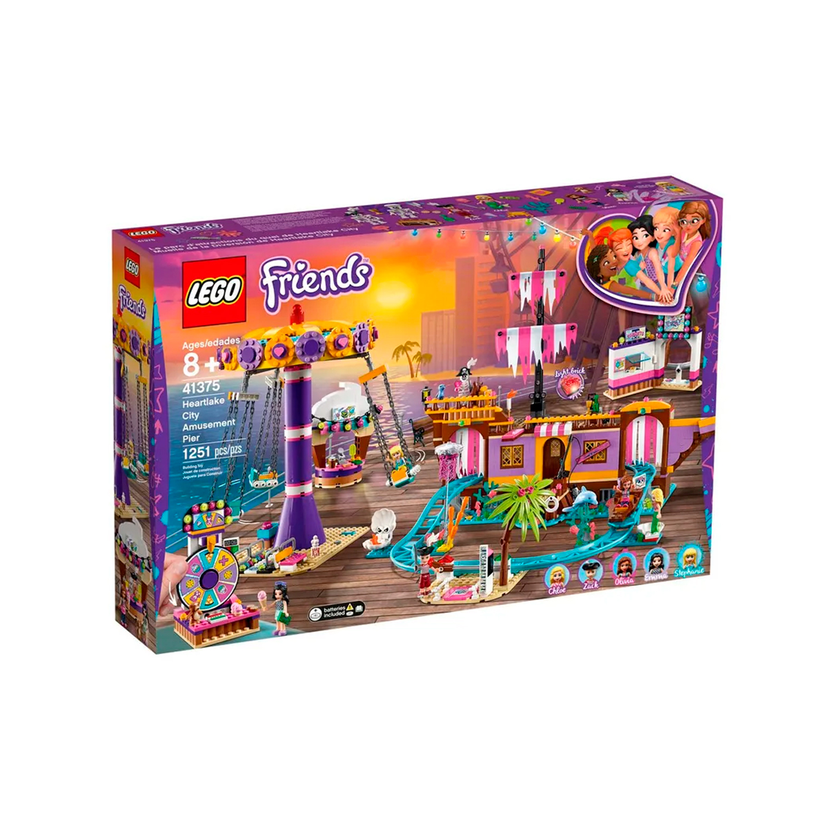 LEGO Friends - Cais de Diversões de Heartlake City - 41375