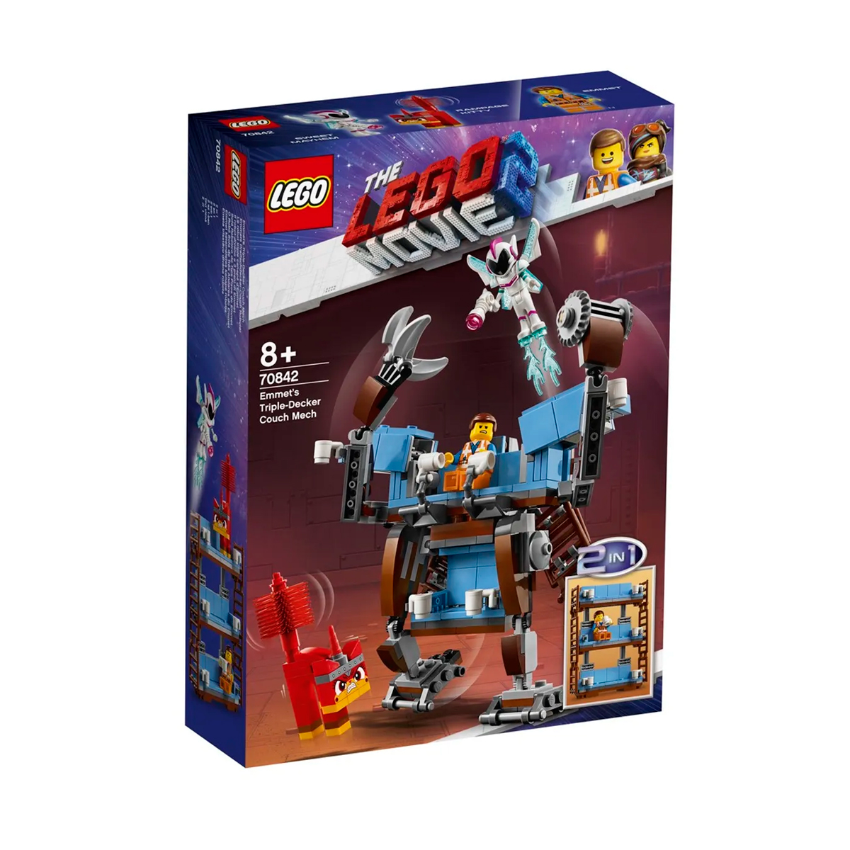 LEGO The Movie - O Robô Treinador de Três Andares do Emmet - 70842