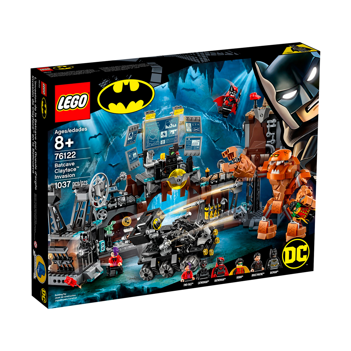 LEGO Super Heroes DC Comics - BatCaverna: Invasão do Cara de Barro - 76122