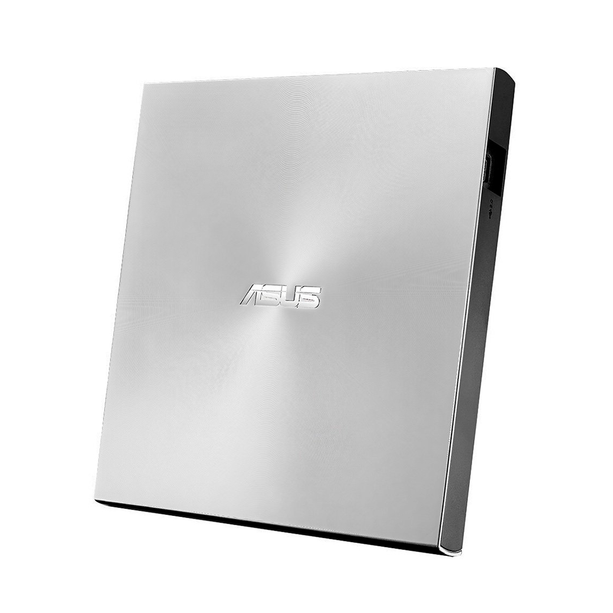 Gravador DVD Externo Asus Ultra Slim - Portátil - USB - Prata - SDRW-08U7M-U