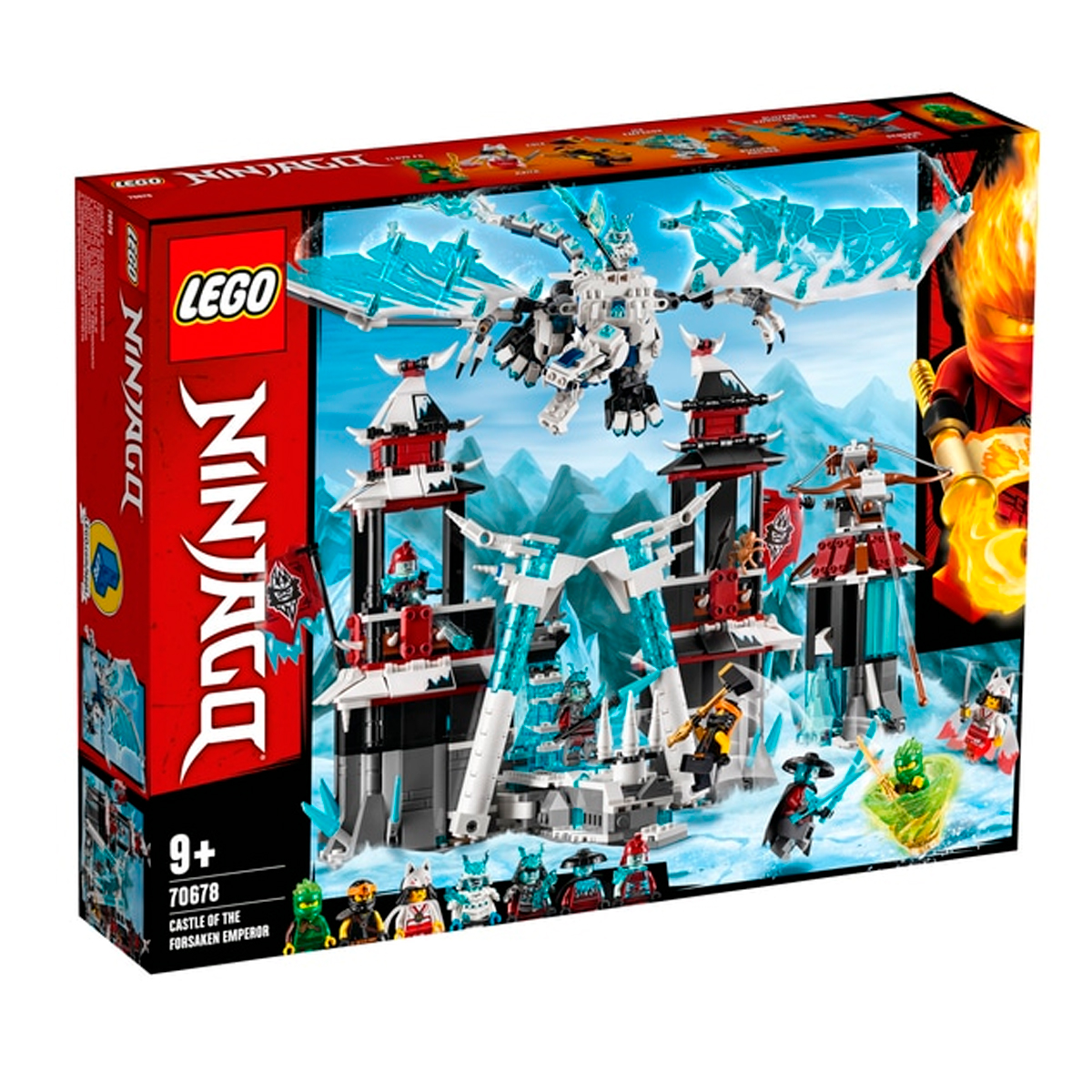LEGO Ninjago - Castelo do Imperador Renegado - 70678