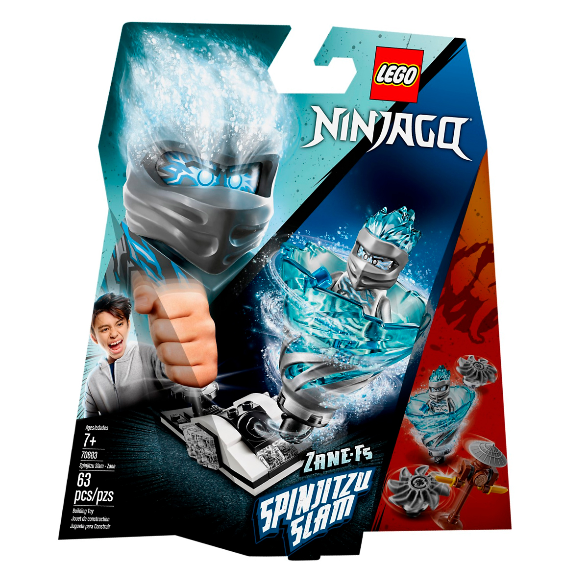 LEGO Ninjago - Lançador Spinjitzu: Zane - 70683