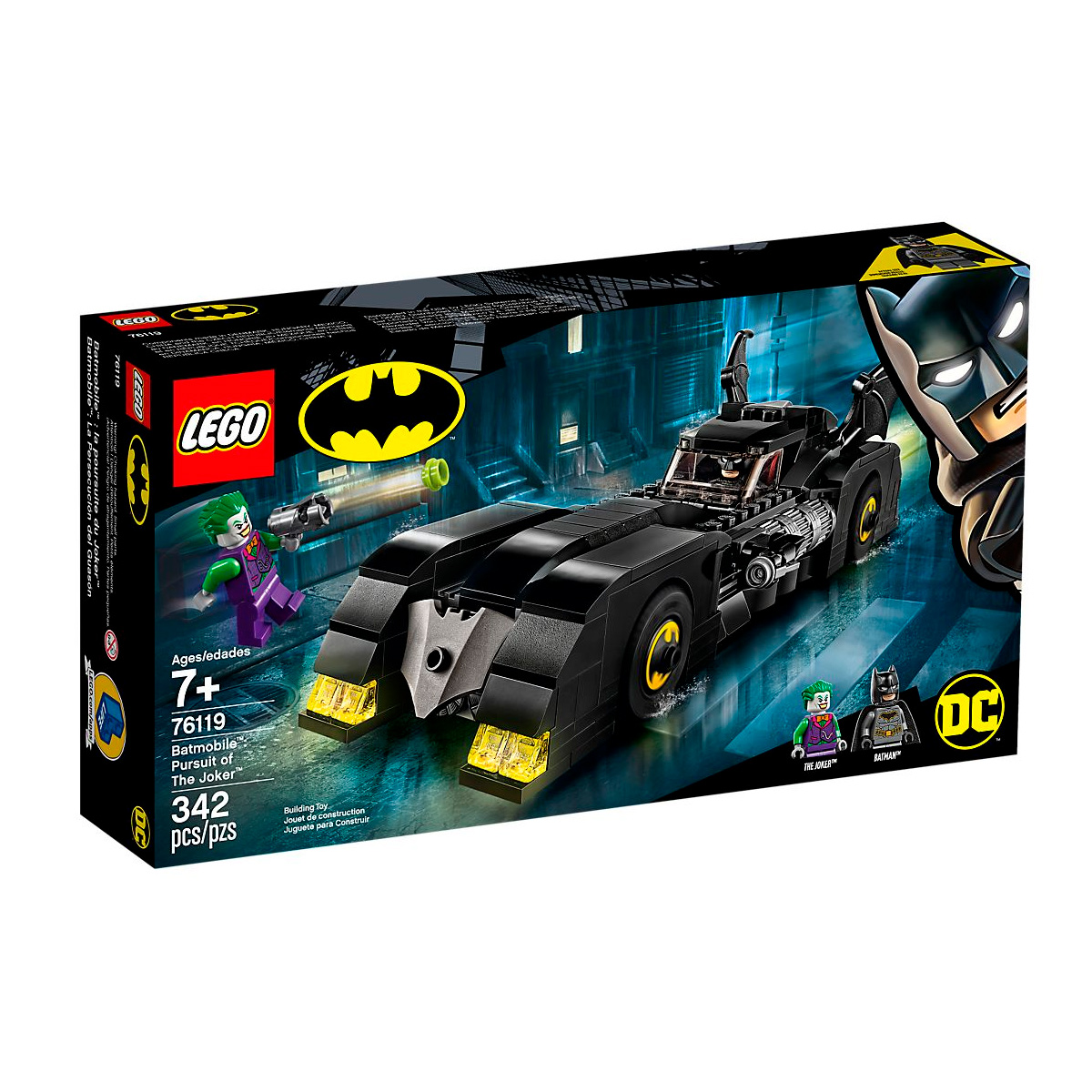 LEGO DC Super Heroes - Batmóvel: Perseguição ao Coringa - 76119