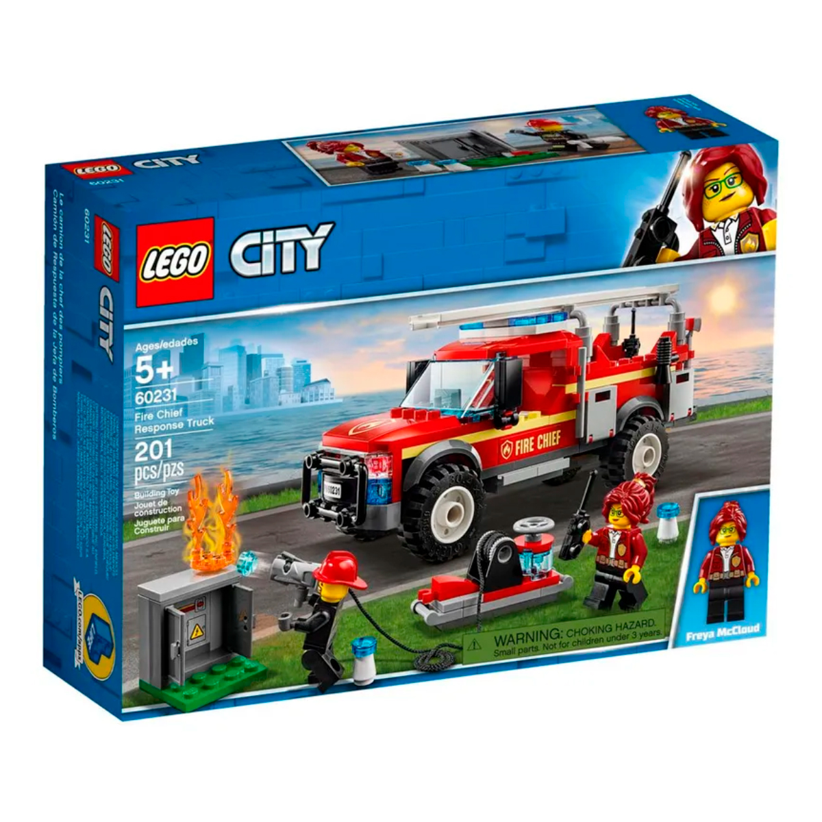LEGO City - Caminhão do Chefe dos Bombeiros - 60231