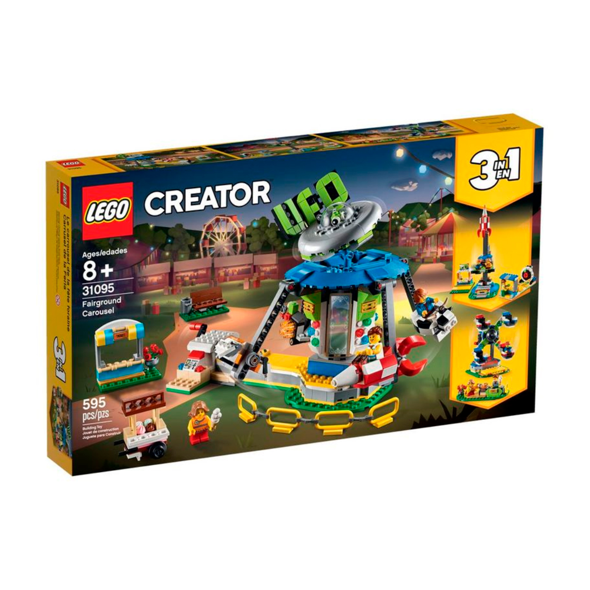 LEGO Creator - Modelo 3 Em 1: Parque de Diversões - 31095