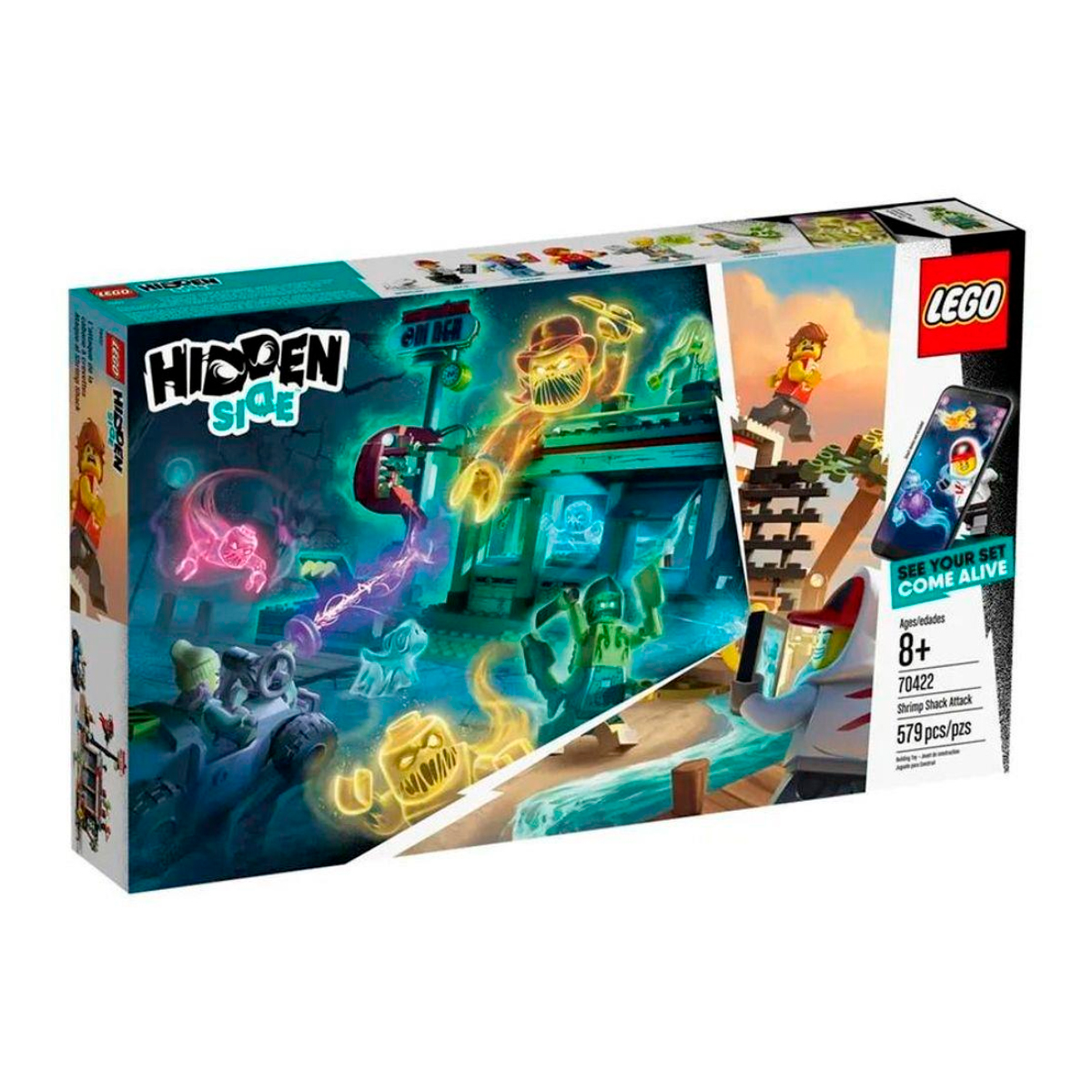 LEGO Hidden Side - Ataque ao Mercado de Camarão - 70422