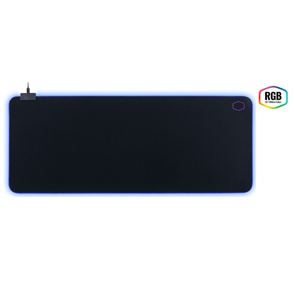 Mousepad Cooler Master Masteraccessory MP750 XL - com iluminação RGB - Extra Grande - 940 x 380 x 3 mm - MPA-MP750-XL