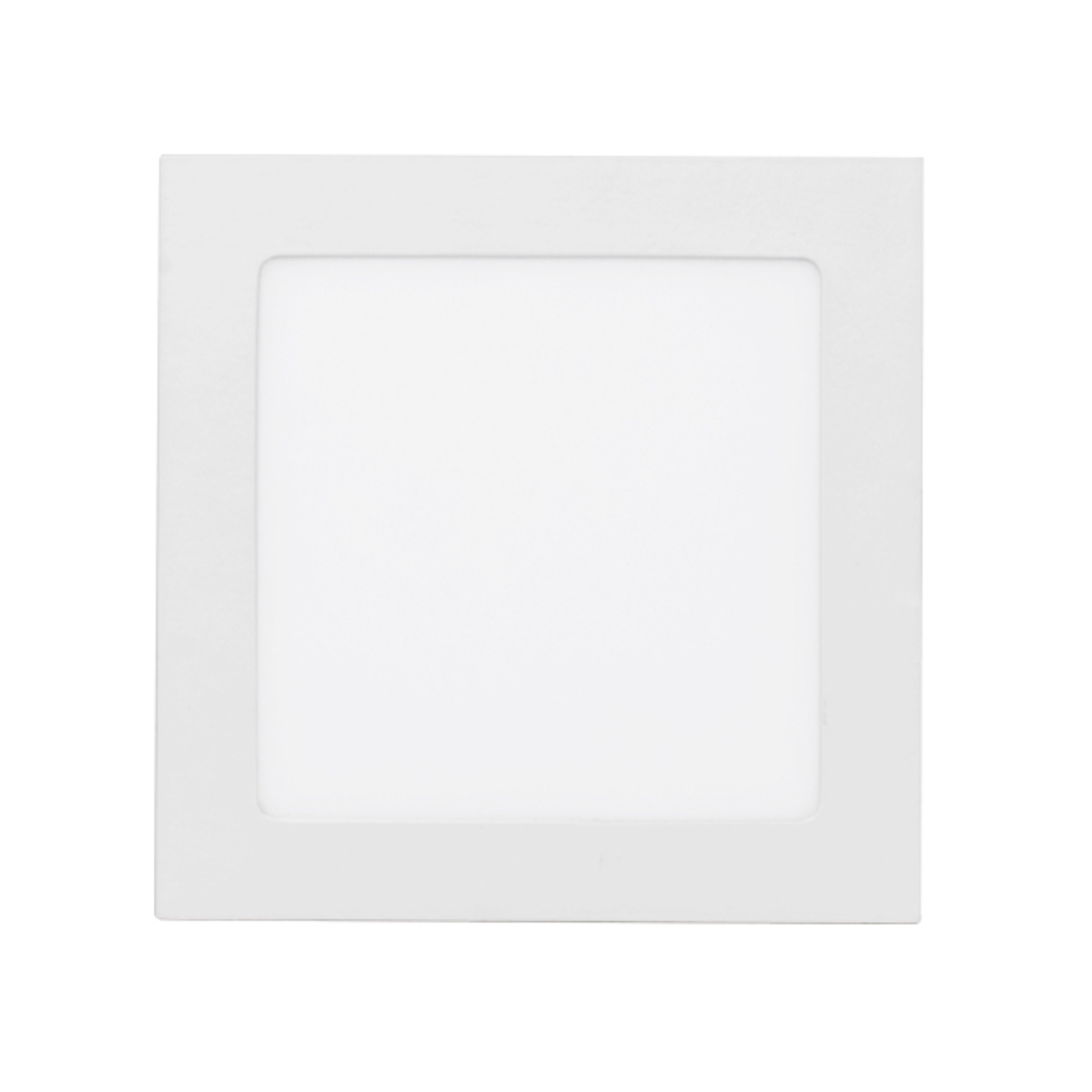 Painel de LED Embutido 6W Slim - Stella STH9951Q/30 - Quadrado 12,8cm - Bivolt - Cor 3000K Branco Quente - 350 Lumens