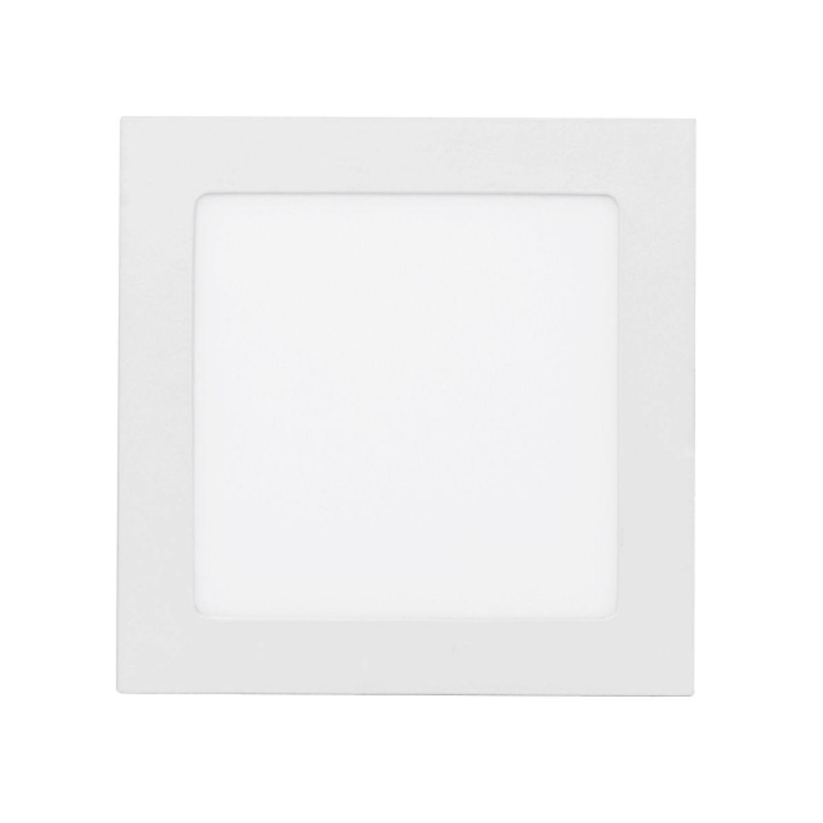 Painel de LED Embutido 6W Slim - Stella STH9951Q/30 - Quadrado 12,8cm - Bivolt - Cor 3000K Branco Quente - 350 Lumens