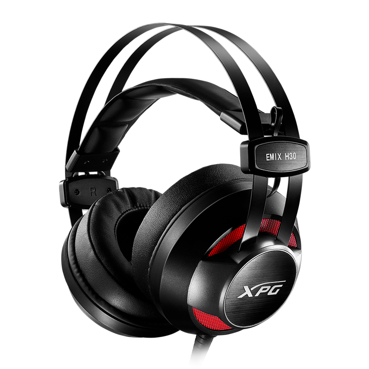 Headset Gamer Adata XPG EMIX H30 SE - Amplificador Solox, Surround Virtual  7.1 - Conector P2 e USB - Microfone destacável Adata EMIX H30 SE - Oficina  dos Bits Fone de Ouvido