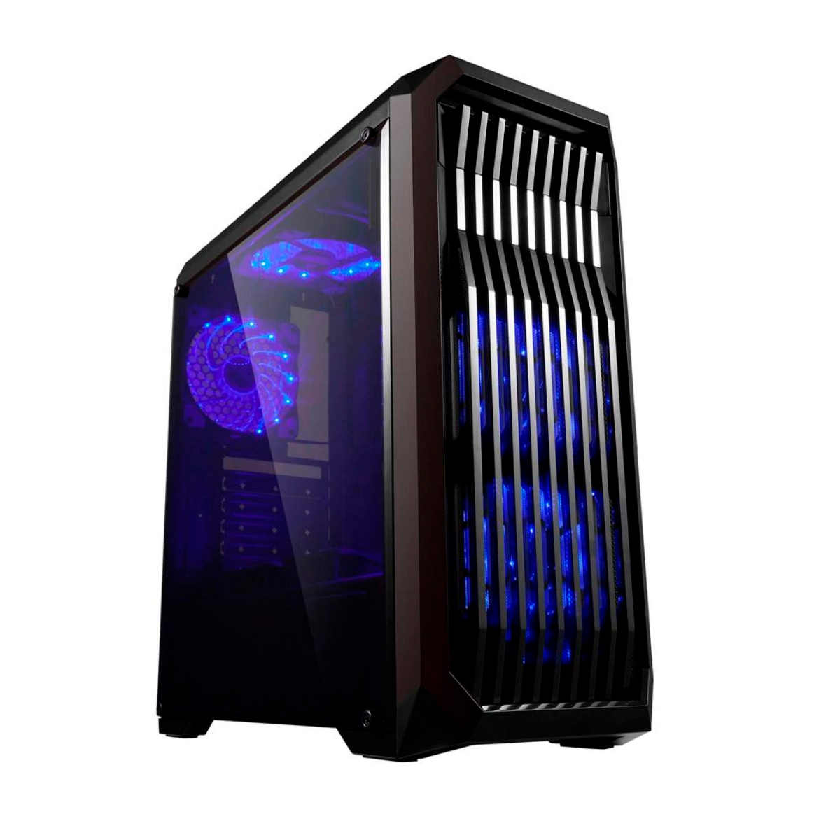 Gabinete Gamer Bluecase BG-019 - USB 3.0 - Janela Lateral de Acrílico - Peça com pequenas avarias