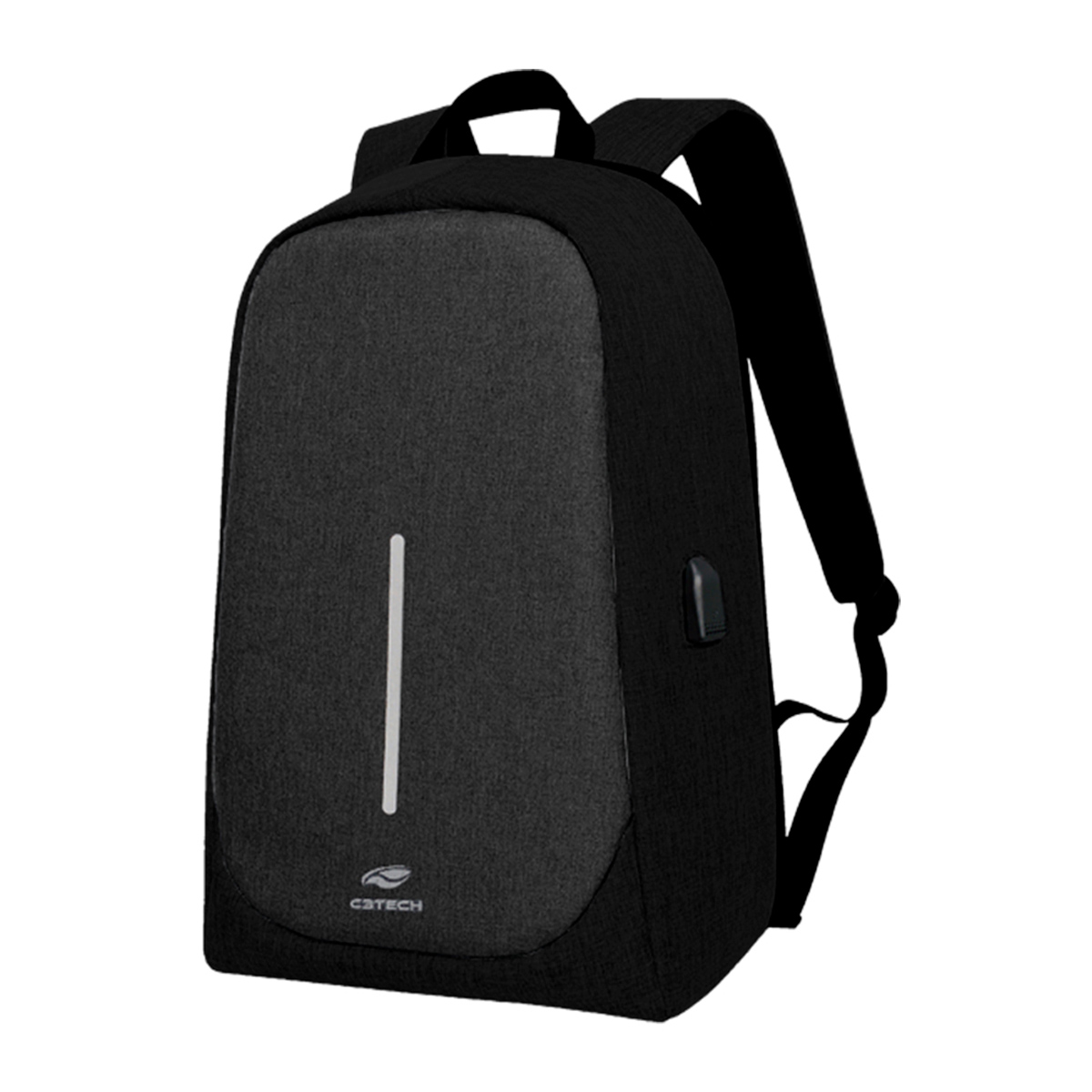 Mochila C3Tech Tokyo - para Notebook - MC-100BK - Preto