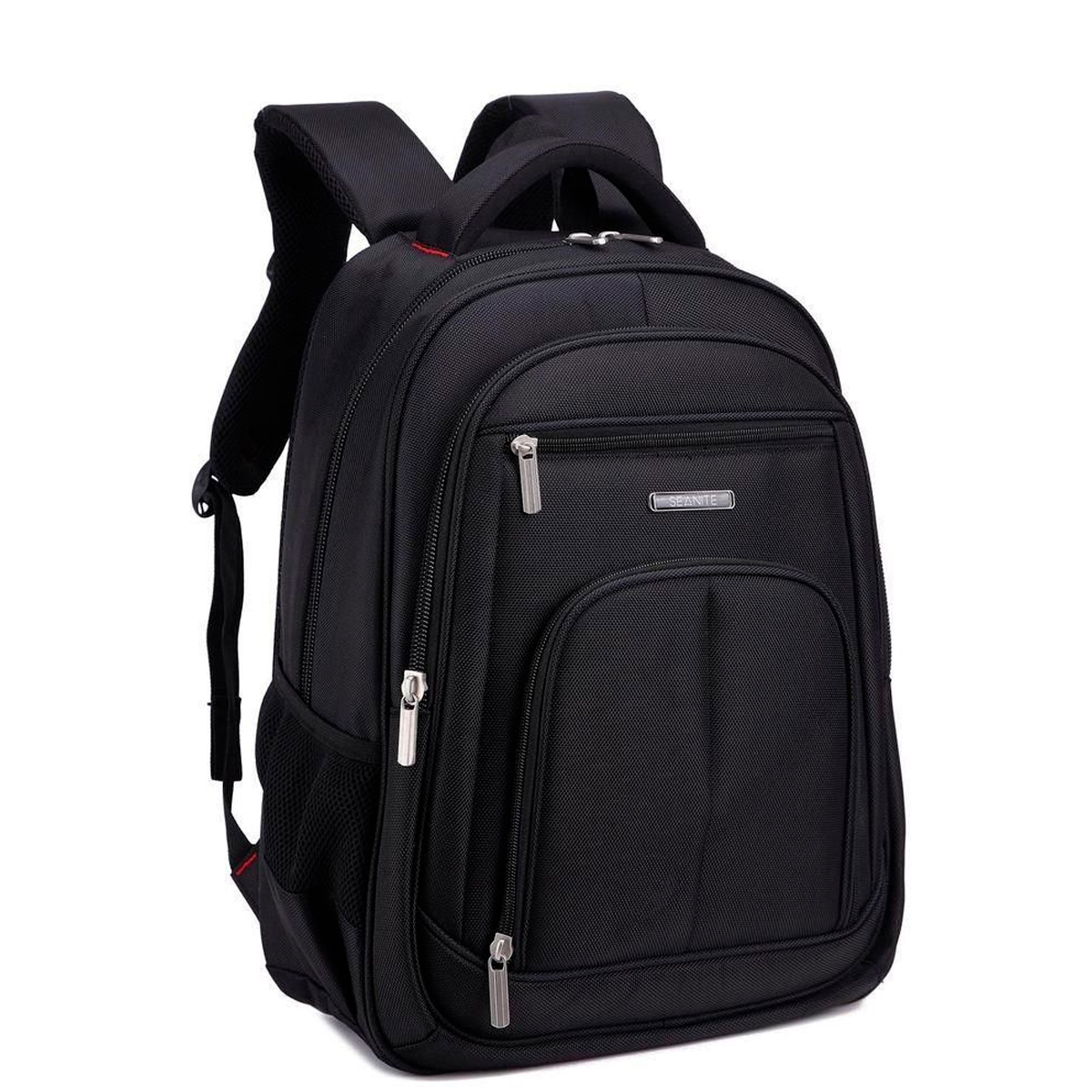 Mochila Seanite ML12563 - Separador de arquivos - 4 compartimentos - Preta