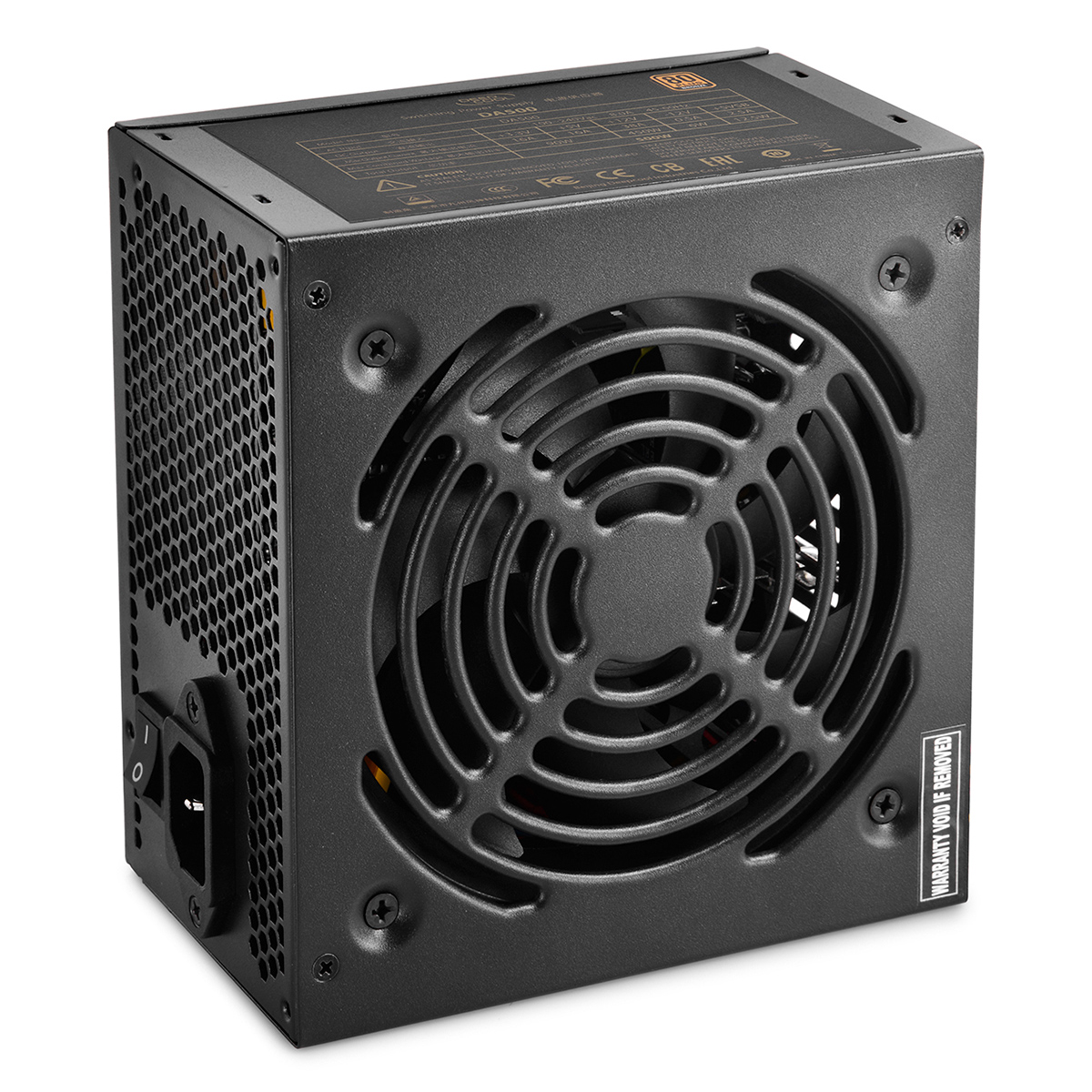 Fonte 500W Deepcool DA500 V2 - PFC Ativo - Eficiência 85% - 80 PLUS® Bronze - DP-BZ-DA500N