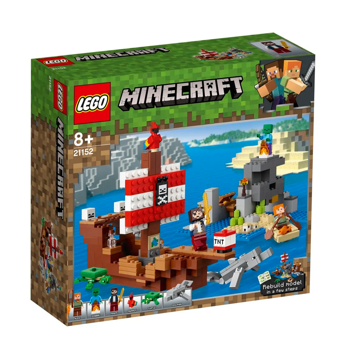 LEGO A Aventura do Barco Pirata - 21152