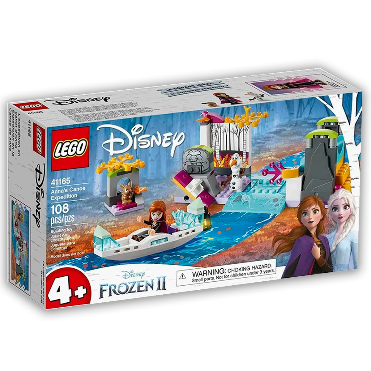LEGO Disney - Disney Frozen 2 - A Expedicao de Canoa da Anna - 41165