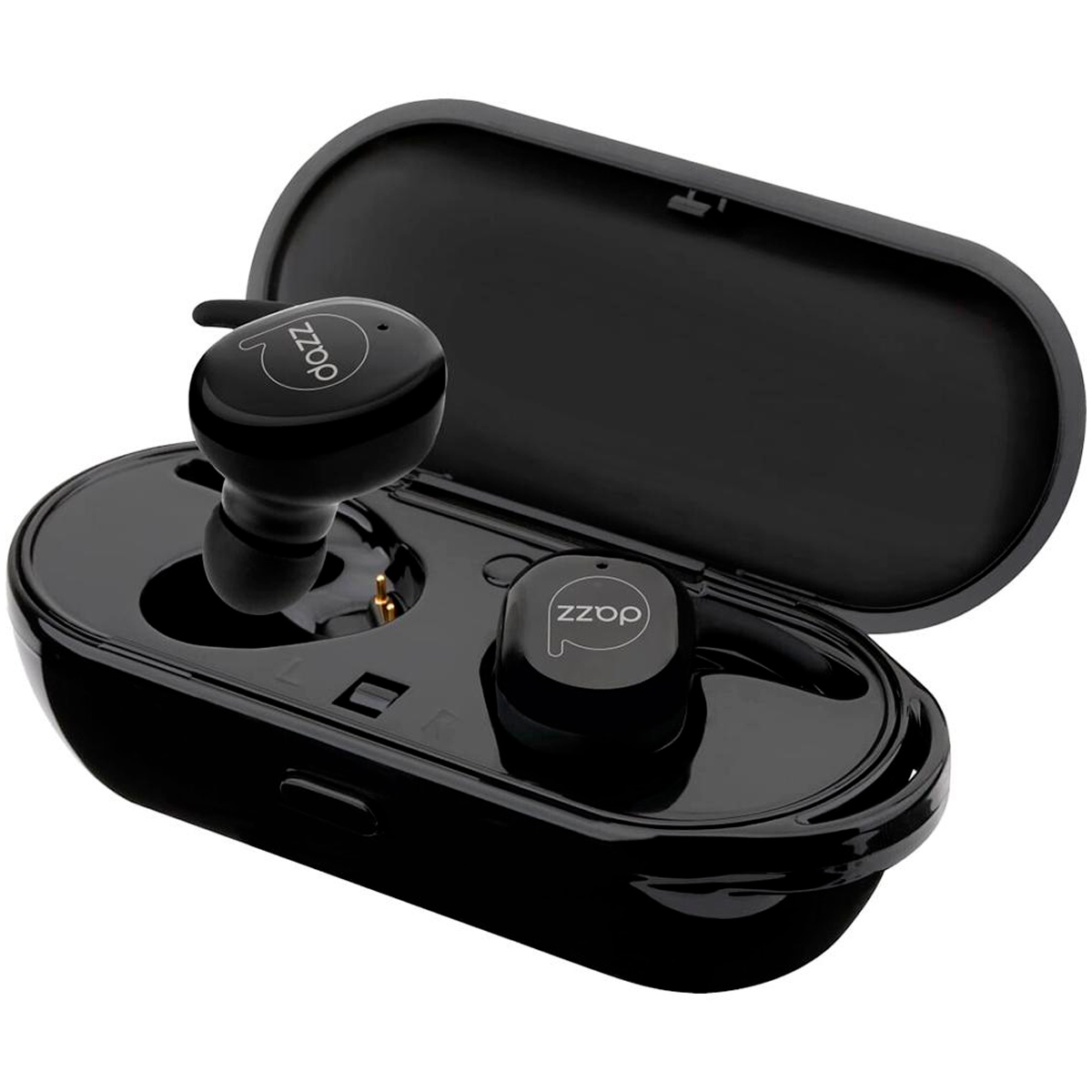 Fone de Ouvido Bluetooth Earbud Dazz Prodigy - com Microfone - com Case Carregador - Preto - 6013246