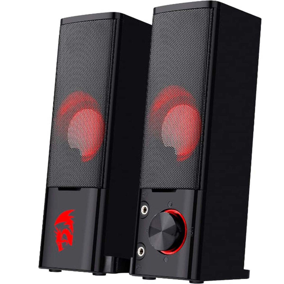 Caixa de Som 2.0 Redragon Orpheus - 3W RMS - LED Vermelho - GS550