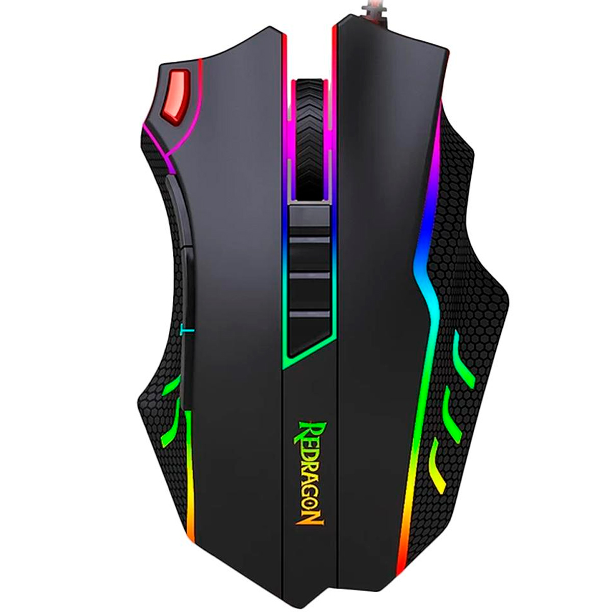 Mouse Gamer Redragon Titanoboa 2 Chroma M802-RGB - 24000dpi - 10 Botões - Ajuste de Peso - Iluminação RGB