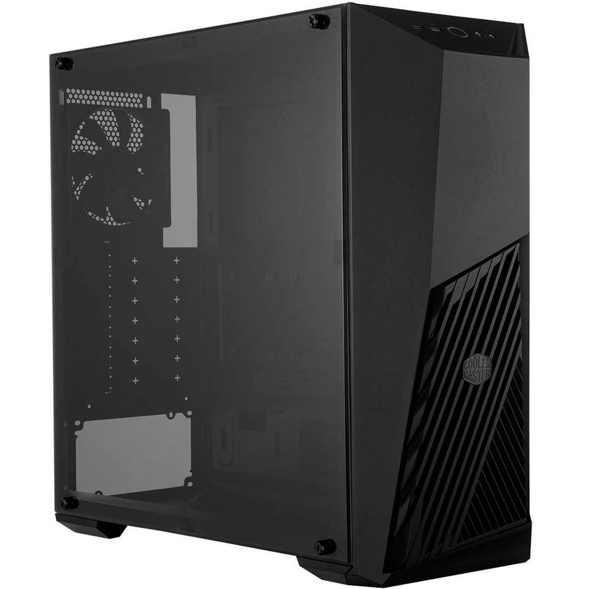 Gabinete Cooler Master MasterBox K501L - Janela Lateral em Vidro Temperado - USB 3.2 - com Cooler RGB - MCB-K501L-KGNN-SR1