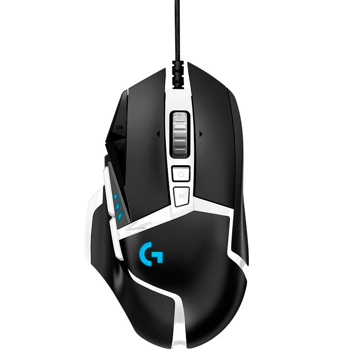 Mouse Gamer Logitech G502 Hero SE - 16000dpi - 11 Botões Programáveis - Controle de Peso - com LED RGB - 910-005744