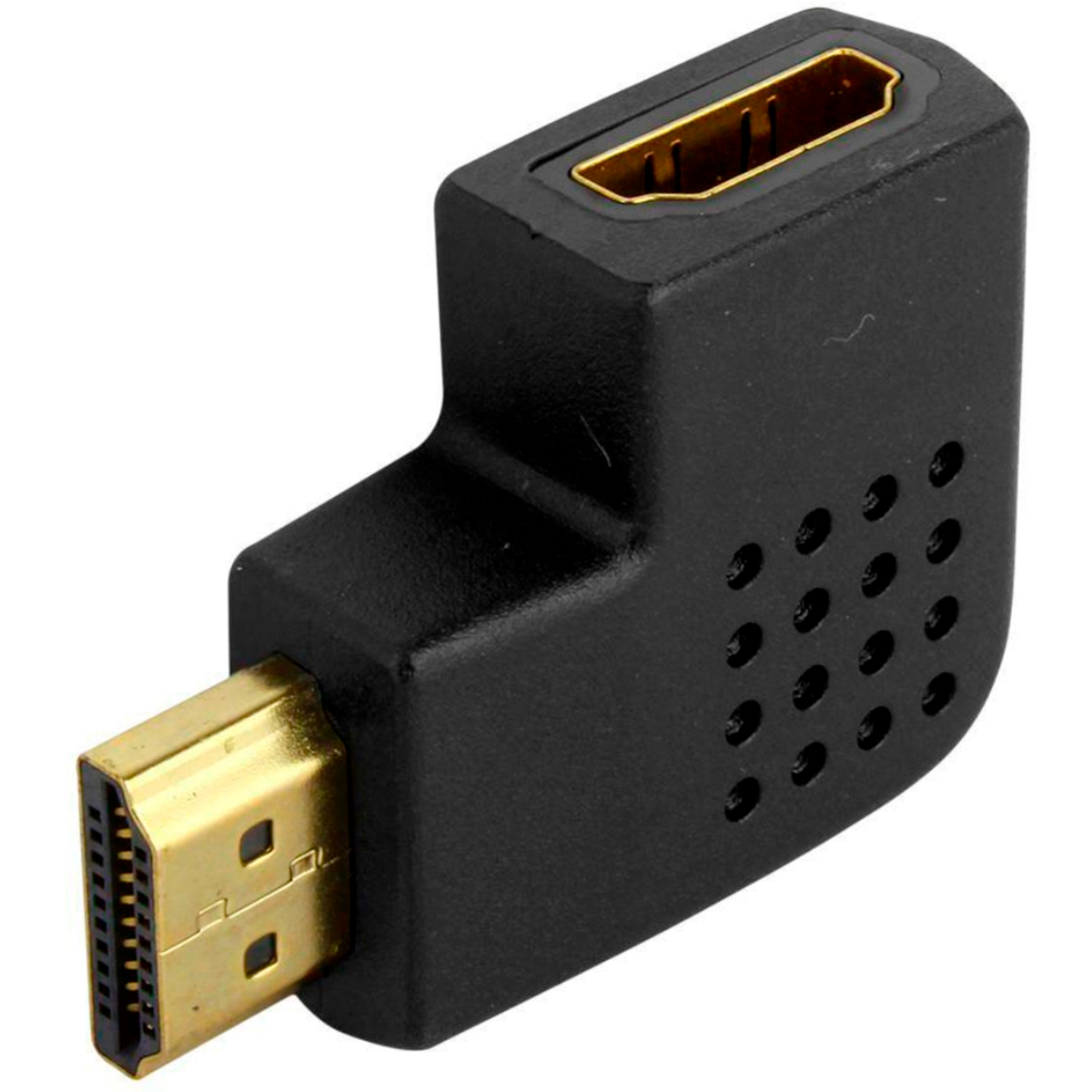 Adaptador HDMI com Ângulo de 90 Graus - (HDMI M X HDMI F) - AD0405