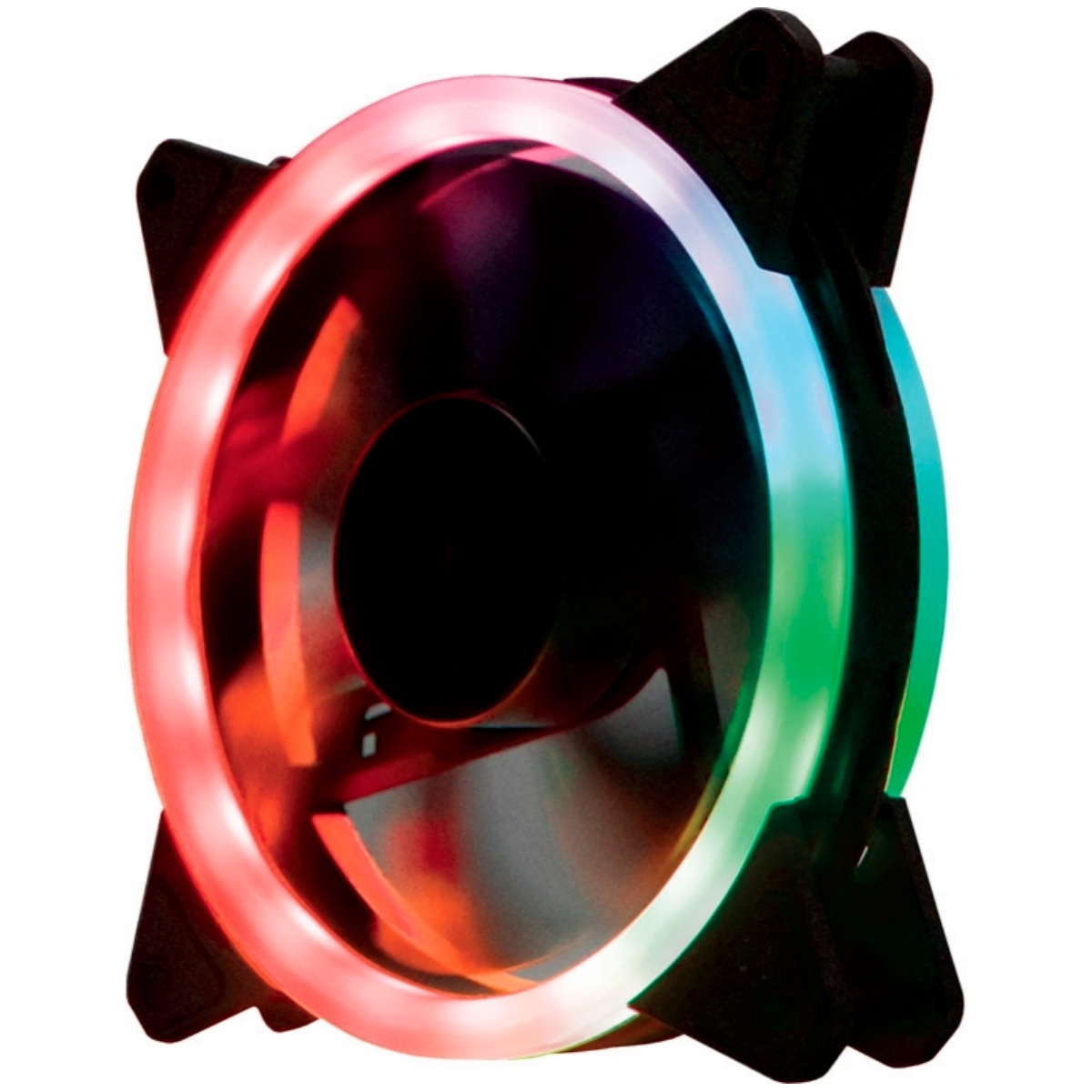 Cooler 120mm Gaming Master AF-J1225 - com LED RGB Rainbow - AFJ1225ID437K0X