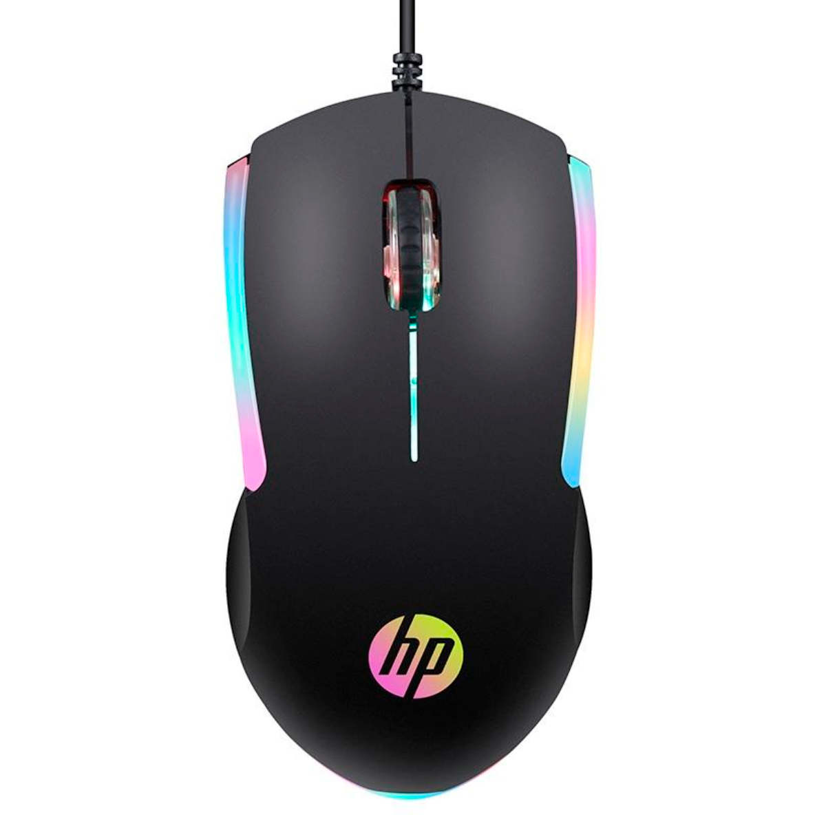 Mouse Gamer HP M160 - 1000dpi - 3 Botões - com LED - Preto - 7ZZ79AA