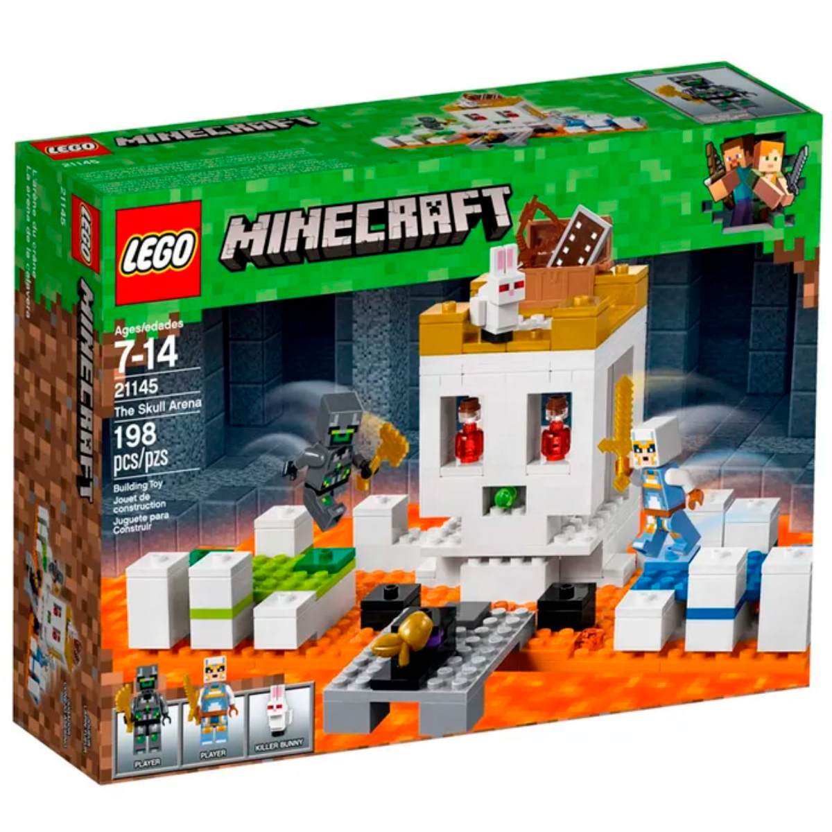 LEGO Minecraft - A Arena da Caveira - 21145