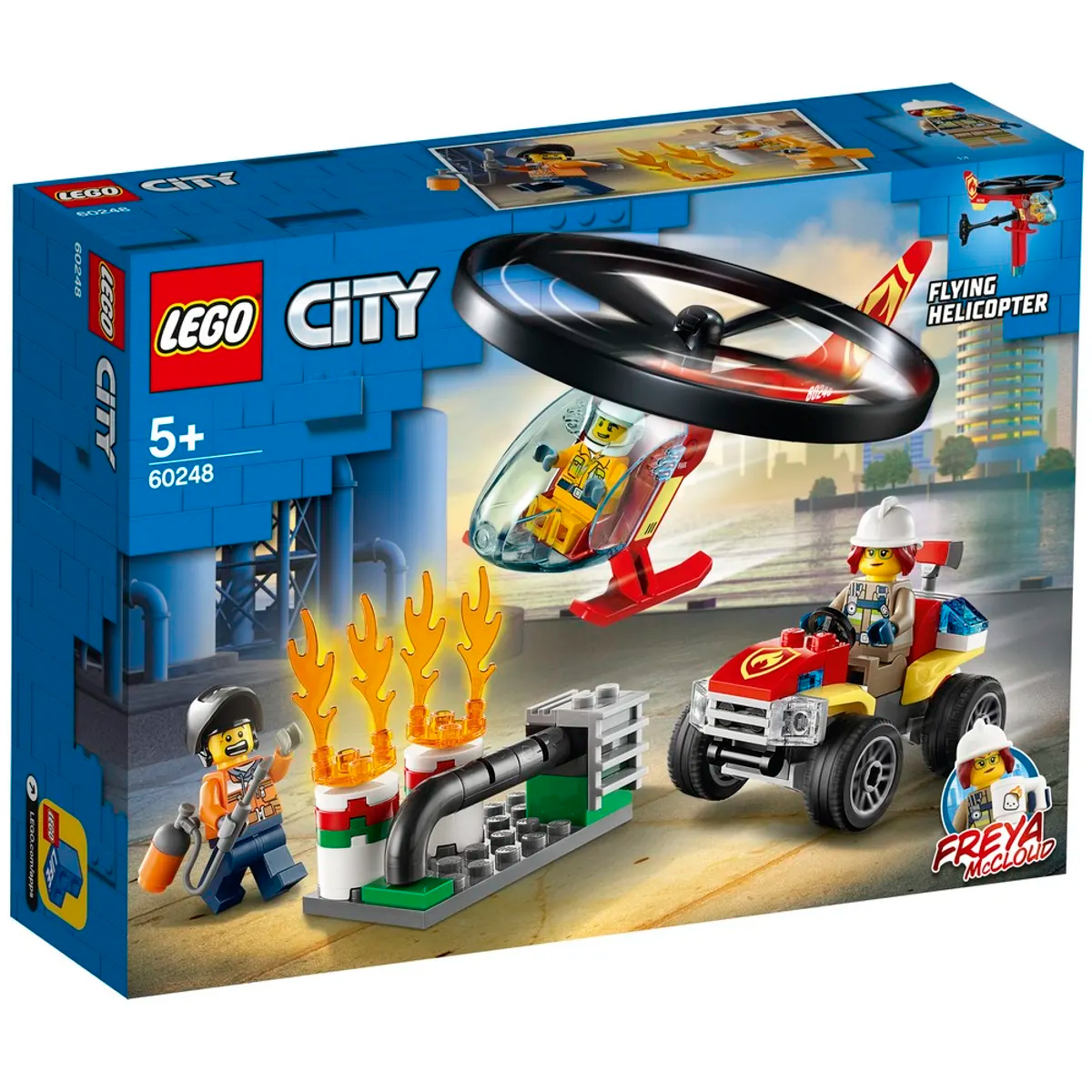 LEGO City - Combate ao Fogo com Helicoptero - 60248