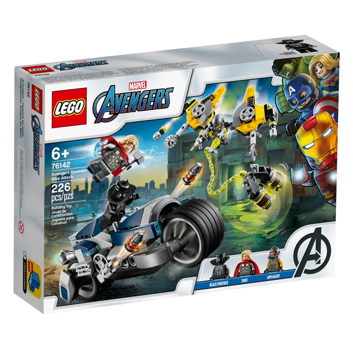 LEGO Super Heroes - Ataque dos Vingadores em Speeder Bike - 76142