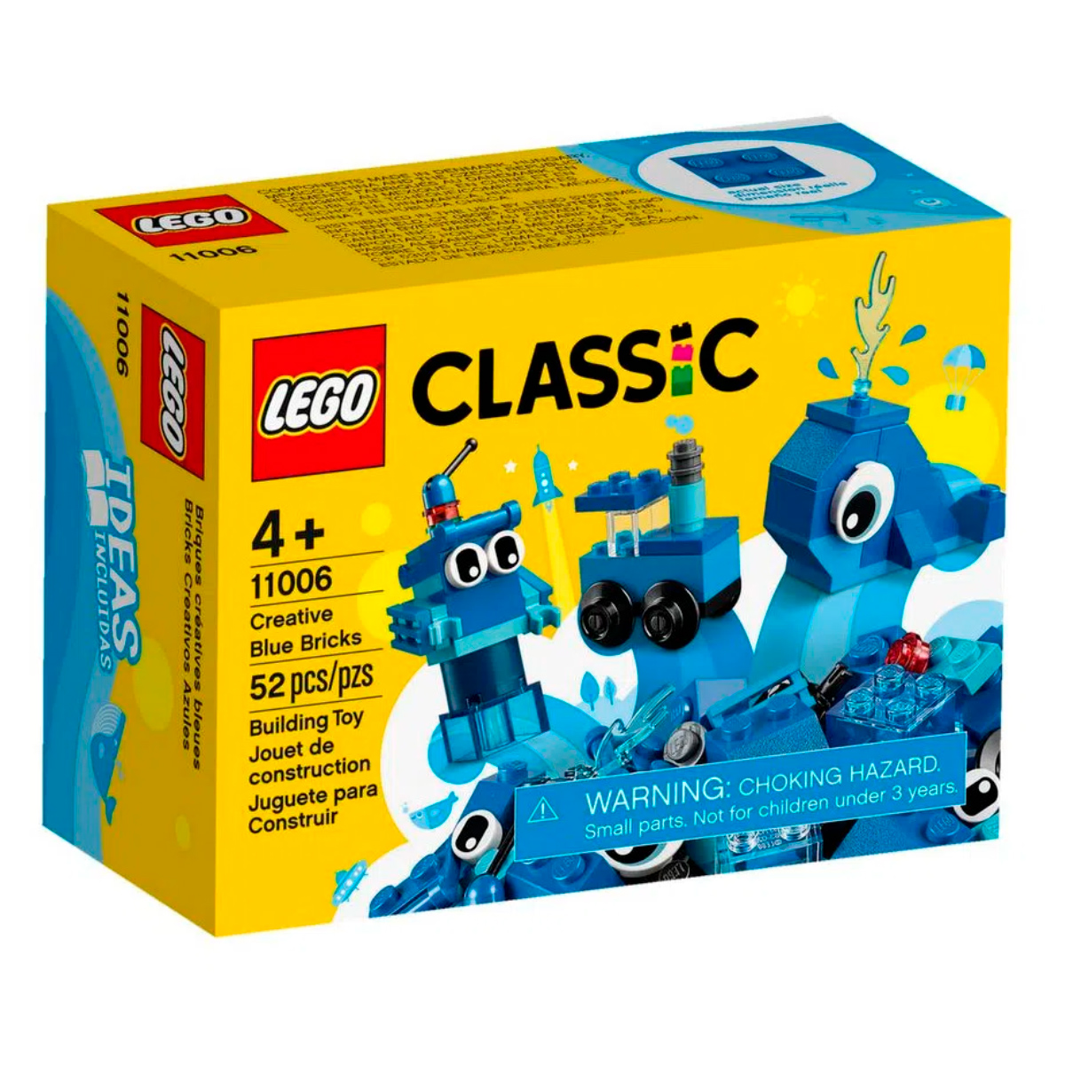 LEGO Classic - Peças Azuis Criativas - 11006
