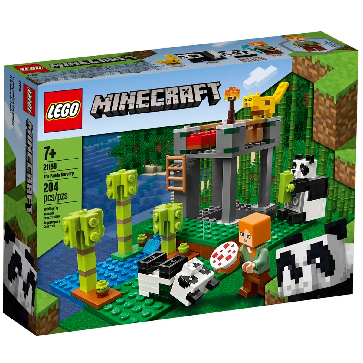 LEGO Minecraft - A Creche dos Pandas - 21158