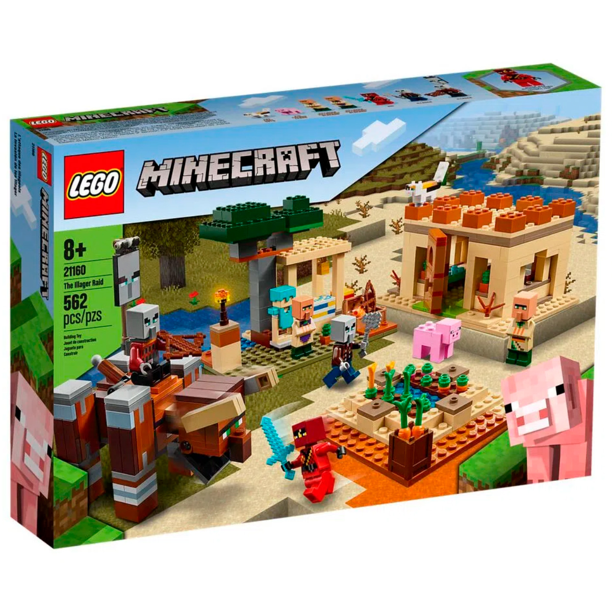 LEGO Minecraft - O Ataque de Illager - 21160